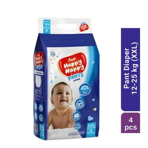 Fresh Happy Nappy Pant Diaper XXL (12-25kg) 4pcs